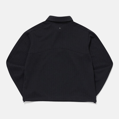 JACQUARD HALF ZIP-UP SWEAT SHIRTS 女士 運動衛衣