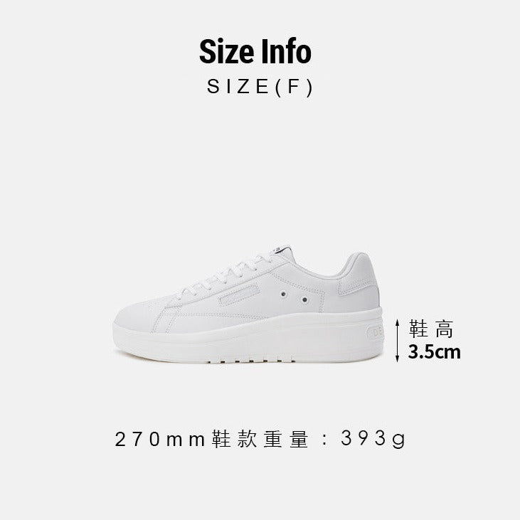 COURT D PLATFORM 男士 潮流休閒鞋(輕量款)