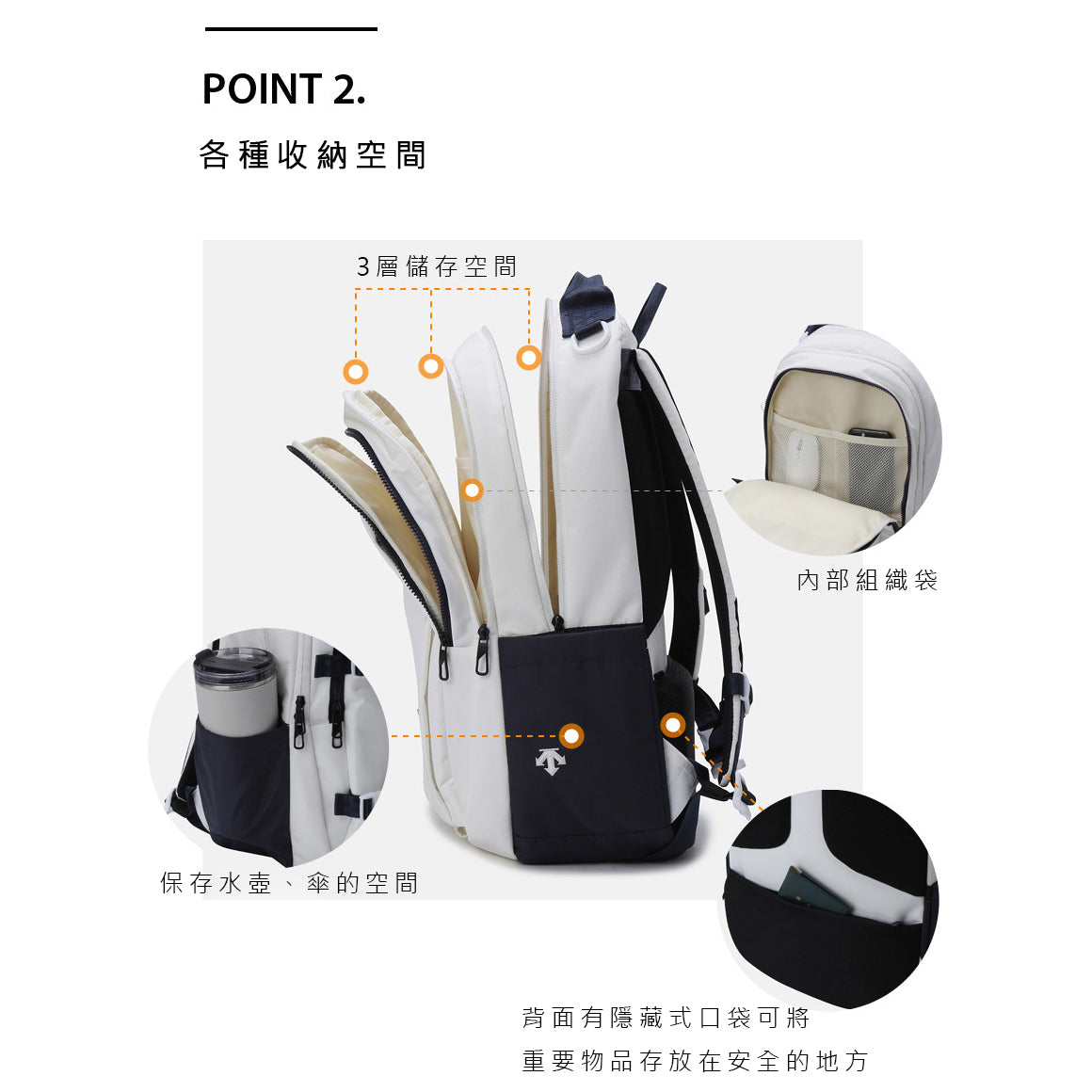 TURNS 2.0 中性 後背包(28L)