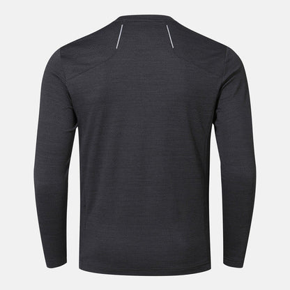 RUNNING FUNCTIONAL WAFFLE FLEECE LONG SLEEVET-SHIRTS 男士 運動上衣