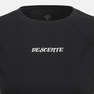 WOMENS SLIM FIT SEMI-CROP HALF SLEEVE T-SHIRTS 女士 訓練上衣