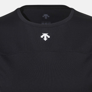 WOMENS SLIM FIT SEMI-CROP TWISTED HALF SLEEVE T-SHIRTS 女士 訓練上衣