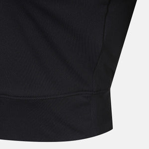 WOMENS SLIM FIT SEMI-CROP TWISTED HALF SLEEVE T-SHIRTS 女士 訓練上衣