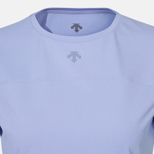 WOMENS SLIM FIT SEMI-CROP TWISTED HALF SLEEVE T-SHIRTS 女士 訓練上衣