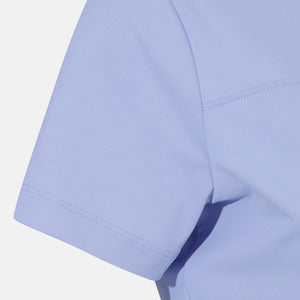 WOMENS SLIM FIT SEMI-CROP TWISTED HALF SLEEVE T-SHIRTS 女士 訓練上衣