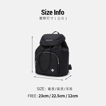 WOMENS HOODED MINI BACKPACK (5L) 女士 休閒後背包