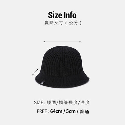 WOMENS SPORTS BASIC KNIT BUCKET HAT 女士 運動帽