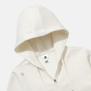 WOMENS COTTON MODAL TRAINING HOODED ZIP-UP 女士 運動外套