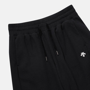 WOMENS SHIRRING EMBOSSED WIDE FIT TRAINING PANTS 女士 運動長褲