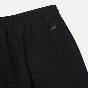 WOMENS SHIRRING EMBOSSED WIDE FIT TRAINING PANTS 女士 運動長褲