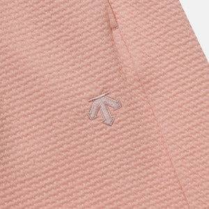 WOMENS SHIRRING EMBOSSED WIDE FIT TRAINING PANTS 女士 運動長褲