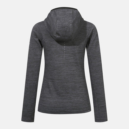 RUNNING FUNCTIONAL WAFFLE FLEECE HOODED T-SHIRTS 男士 運動上衣