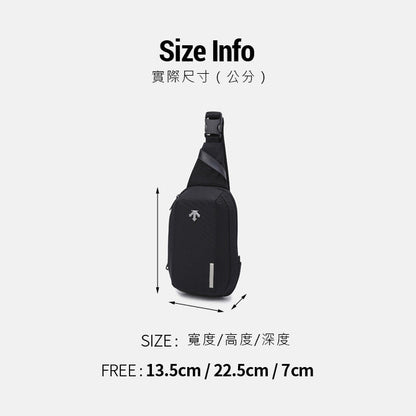 SPORTS BASIC SLING BAG S 中性 運動斜背包