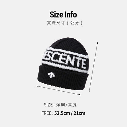 SPORTS BASIC JACQUARD BEANIE 中性 毛帽