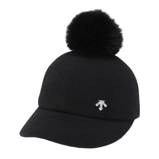 WOMENS SPORTS BASIC POMPOM BALL CAP 女士 運動帽。『可拆式毛球』