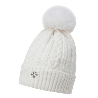 WOMENS SPORTS BASIC POMPOM DETACHABLE BEANIE 女士 毛帽