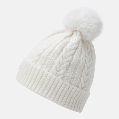 WOMENS SPORTS BASIC POMPOM DETACHABLE BEANIE 女士 毛帽