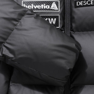 [SWISS SKI] MONOCHROME WAPPEN STAND NECK DOWN JACKET 男士 羽絨外套