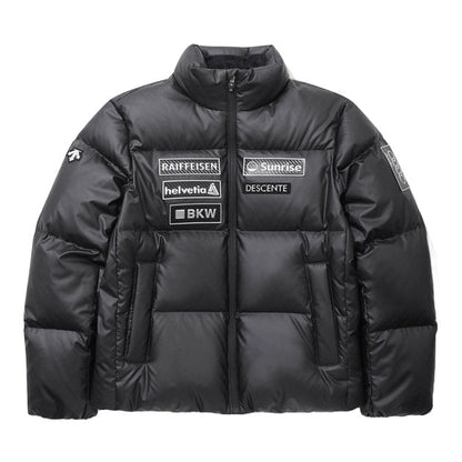 [SWISS SKI] MONOCHROME WAPPEN STAND NECK DOWN JACKET 男士 羽絨外套