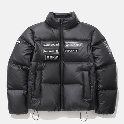 [SWISS SKI] MONOCHROME WAPPEN STAND NECK DOWN JACKET 男士 羽絨外套