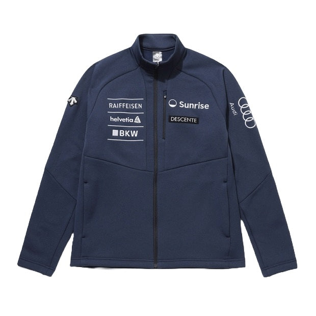 [SWISS SKI] FLEECE STRETCH TRAINING JACKET 男士 彈性訓練外套