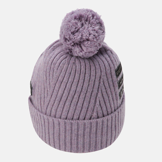 SWISS SNOW POMPOM BEANIE 中性 毛帽