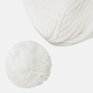 SWISS SNOW POMPOM BEANIE 中性 毛帽