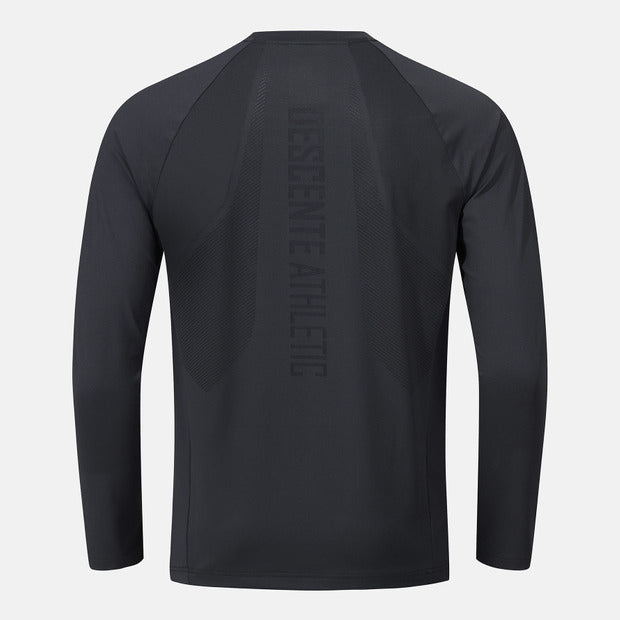 JACQUARD LONG SLEEVE T-SHIRT 男士 訓練長袖上衣