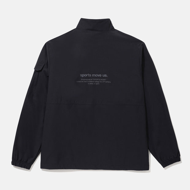 NYLON MESH LINING WARM-UP JACKET 男士 運動外套