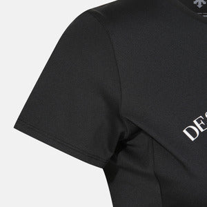 WOMENS SLIM FIT SEMI CROPPED SHORT SLEEVE T-SHIRT 女士 運動上衣