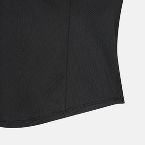 WOMENS SLIM FIT SEMI CROPPED SHORT SLEEVE T-SHIRT 女士 運動上衣