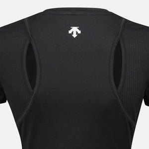 WOMENS SLIM FIT SEMI CROPPED SHORT SLEEVE T-SHIRT 女士 運動上衣