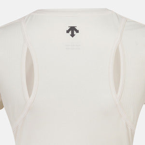 WOMENS SLIM FIT SEMI CROPPED SHORT SLEEVE T-SHIRT 女士 運動上衣