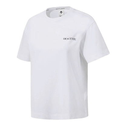 WOMENS COMFORT FIT WORDING GRAPHIC SHORT SLEEVE T-SHIRT 女士 運動上衣