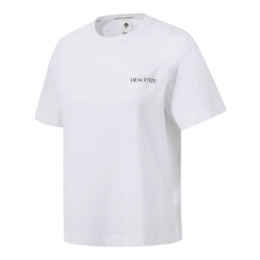 WOMENS COMFORT FIT WORDING GRAPHIC SHORT SLEEVE T-SHIRT 女士 運動上衣