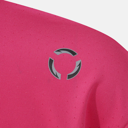 RUNNING WOMENS CROPPED OVER FIT SHORT SLEEVE T-SHIRT 女士 運動上衣