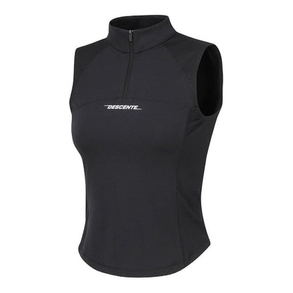 [VECTOR PACK] WOMENS SLIM FIT STAND NECK SLEEVELESS 女士 修身立領無袖上衣