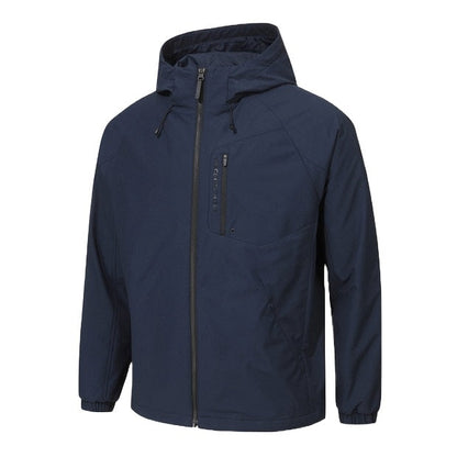 HOODED LINING WOVEN JACKET 男士 訓練連帽外套