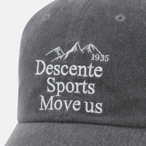 SPORTS BASIC WORDING COTTON BALLCAP 中性 運動帽