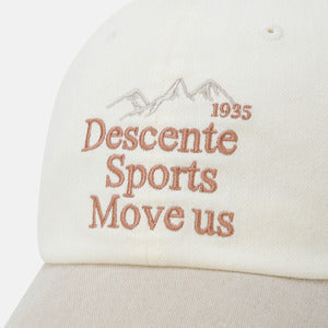 SPORTS BASIC WORDING COTTON BALLCAP 中性 運動帽