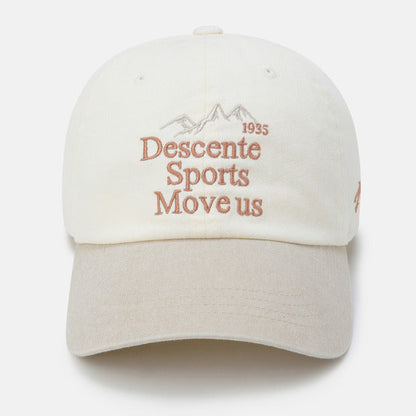 SPORTS BASIC WORDING COTTON BALLCAP 中性 運動帽