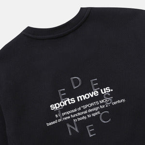 BACK GRAPHIC HEAVY SWEAT SWEATSHIRT 女士 運動長袖上衣