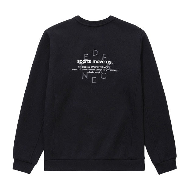 BACK GRAPHIC HEAVY SWEAT SWEATSHIRT 女士 運動長袖上衣