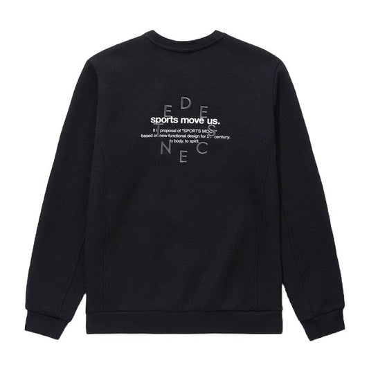 BACK GRAPHIC HEAVY SWEAT SWEATSHIRT 女士 運動長袖上衣