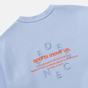 BACK GRAPHIC HEAVY SWEAT SWEATSHIRT 女士 運動長袖上衣