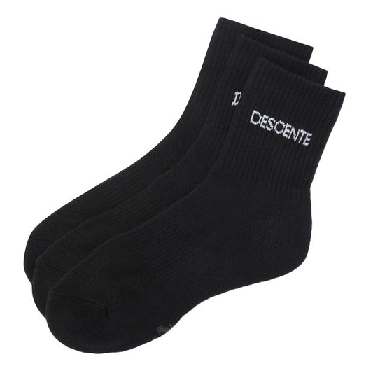 SPORTS BASIC MID SOCKS(3PAIRS 1SET) 中性 運動襪