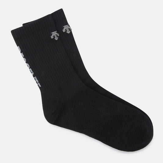 SPORTS BASIC VERTICAL WORDING CREW SOCKS 中性 運動襪