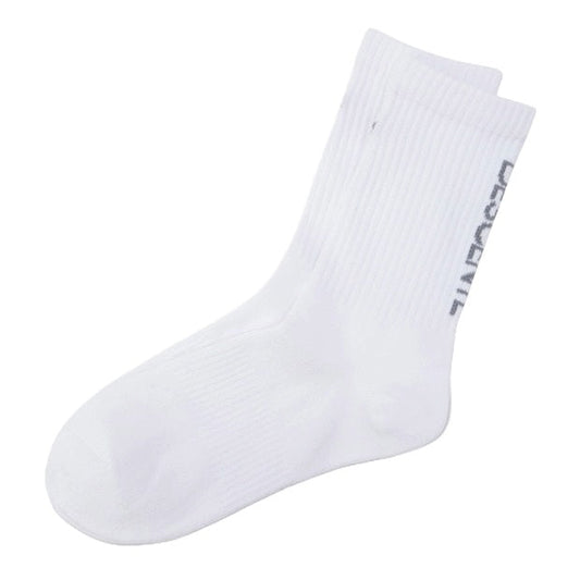 SPORTS BASIC VERTICAL WORDING CREW SOCKS 中性 運動襪