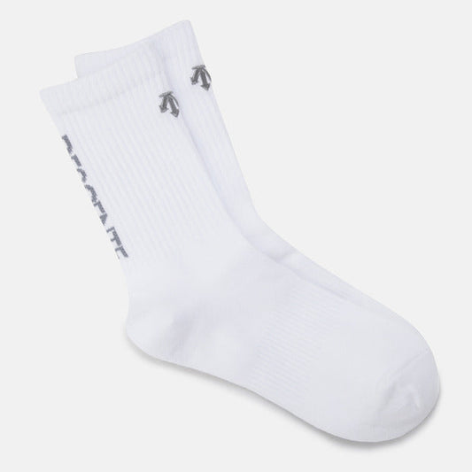 SPORTS BASIC VERTICAL WORDING CREW SOCKS 中性 運動襪