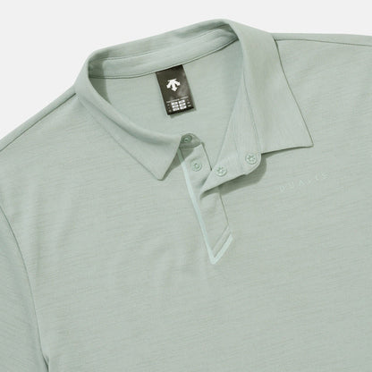 LINEN-LIKE POLO T-SHIRT 男士 休閒POLO杉